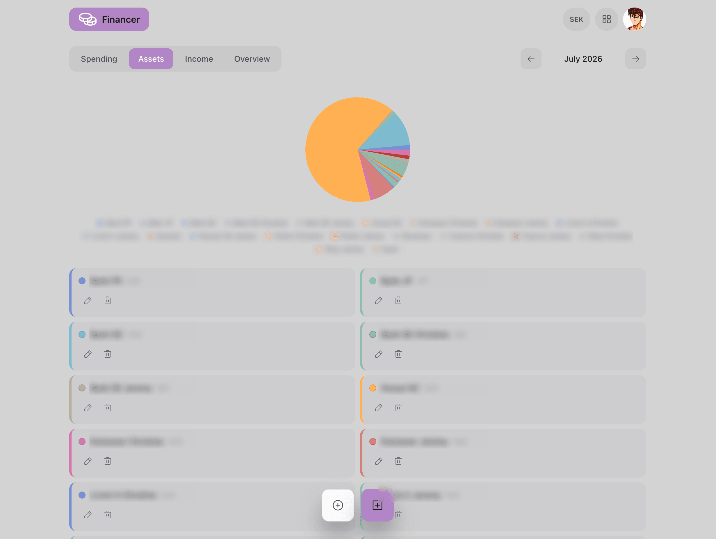 Financer screenshot 2